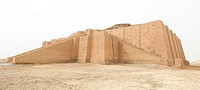 Picture of Ziggurat of Ur and One of the most important monuments in Iraq and that goes back to the Sumerian period Which are located in the province ...