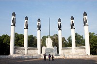 Niños Heroes Monument, Heroic Cadets Memorial in Chapultepec Park, Mexico City, Mexico