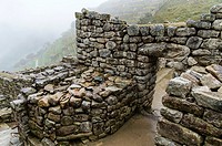 Archaeological site of Machu Picchu, Cusco, Peru.Hanan sector.