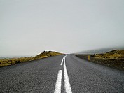 Road number 1 in Iceland.