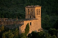 Ruins of an abandoned village in the Spanish Pyrenees.