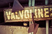 Vintage Style Rusty Sign