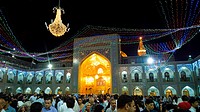 Internal shot of the shrine of Imam Ali al-Rida , It is the shrine of eighth imam to the Shiite sect and is located in the city of Mashhad. And contai...
