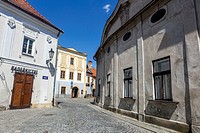 Historic old town of Jindrichuv Hradec, South Bohemia, Czech Republic.