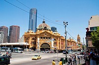 Finders Street Station is the central railway station and underground system of Melbourne in Australia. It is placed the intersection of Flinders and ...