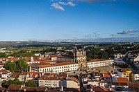 Monastery of Santa Maria de Alcobaça, recognized as UNESCO world heritage site. Alcobaça, Leiria district, Estremadura, Portugal.