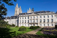 Fine Arts Museum, in a Former Archbishop´s Palace. Tours, Indre et Loire, Loire Valley, France, Europe.