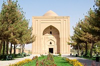 Picture of the Castle prison Abbasid Caliph Harun Al Rashid in the Iranian city of Mashhad, its Brown Castle Used for torturing prisoners.