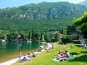 Italy, Como lake, Lierna Lariana locality, Summer