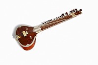 Sitar. Musical instrument. India.