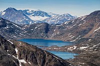 Mountain landscape, Tasiilaq, Greenland.