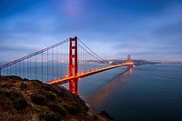 The Golden Gate Bridge, San Francisco, California, USA.
