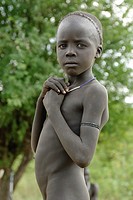 Mursi Tribe, Mago National Park, Omo River Valley, South Ethiopia, Africa
