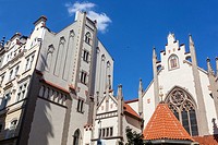 Maisel Synagogue, Jewish Quarter, Old Town, Josefov, Prague, Czech Republic.