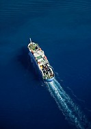 boat, ferry, conveyor, Caribbean Sea, Mexico