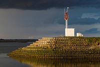 Lighthouse, Saint Valery sur Somme, Somme, Picardie, France