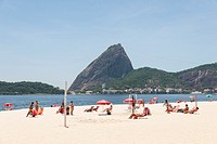 Brazil, Rio de Janeiro, Flamengo Beach.