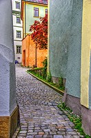Passau alley, Germany.