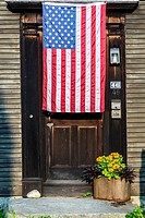 Old Door in Portsmouth, New Hampshire.