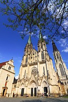 St Wenceslas cathedral. Olomouc, Moravia, Czech Republic.