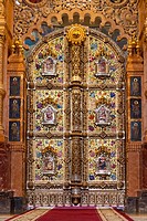 Iconostasis door, Church on Spilled Blood, also Church of the Saviour on Spilled Blood, St Petersburg, Russia.