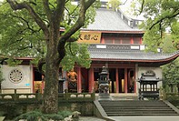 China, Zhejiang, Hangzhou, Yue Fei Temple,.