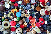 Colourful buttons.
