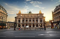 Palais or Opera Garnier & The National Academy of Music in Paris, France.
