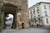 Porte saint pierre en Nantes. Paises del Loira. Francia. Europa.