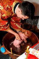 ITALY, PIEDMONT, BAPTISM