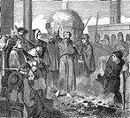 The ordeal by fire of Saint Peter Damian, c. â. ‰1007 â. “ 1072 or 1073, was a reforming Benedictine monk and cardinal.