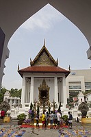 Temple of the Princess. Bangkok, Thailand, Asia.