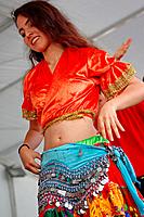 Folk festival held in Miajadas, dancers from Turkey, Caceres, Extremadura, Spain.