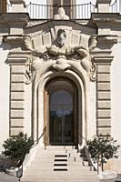 The Monster door on Zuccari Palace, Rome, Italy, Europe.