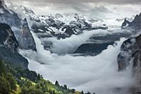 The paradise in the alps. Lauterbrunnen valley, Switzerland. An incredible place.