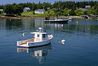 Fishing boats, Port Clyde Maine.
