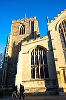 St Mary's Church in Crown Street, Bury St. Edmunds, Suffolk, England.