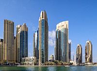 Dubai Marina, Dubai, United Arab Emirates.