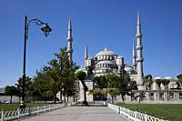 Blue Mosque; Istanbul; Turkey.