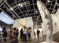 March 30th, 2018 - Exhibitions at the Art Basel 2018 show, held at the Hong Kong Convention and Exhibition Centre, Wan Chai, Hong Kong.