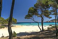 Cala Agulla beach and bay, Cala Rajada, Majorca, Balearic Islands, Spain, .