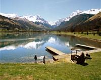 Lac de Génos-Loudenvielle, Hautes Pyrénées, France.