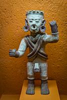 Pre-Hispanic Art Museum Rufino Tamayo, Xipe god of fertility, Last period, 1100-1521 AD, Oaxaca, Mexico.