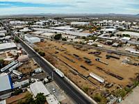 Aerial view of the Ford Motor Company automotive company in the Hermosillo industrial park. Automotive industry. . Hermosillo Stamping and Assembly is...