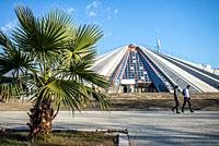 Pyramid of Tirana, Tirana, Albania.