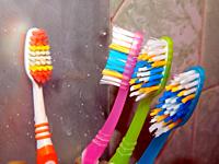 Bathroom accessories for hygiene toothbrushes.