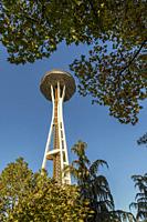 The Space Needle is an observation tower in Seattle, Washington, a landmark of the Pacific Northwest, and an icon of Seattle.