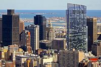 Skyscrapers, Boston, Massachusetts, United States.