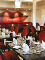 AIDA Prima cruise ship interior, restaurant.