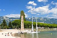 Lac du Bourget, Savoie, France, Europe.